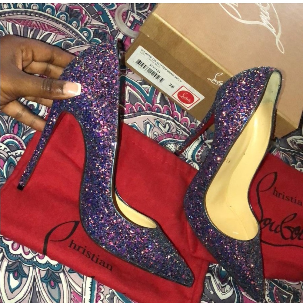 So Kate 12 Glitter DragonFly Pump